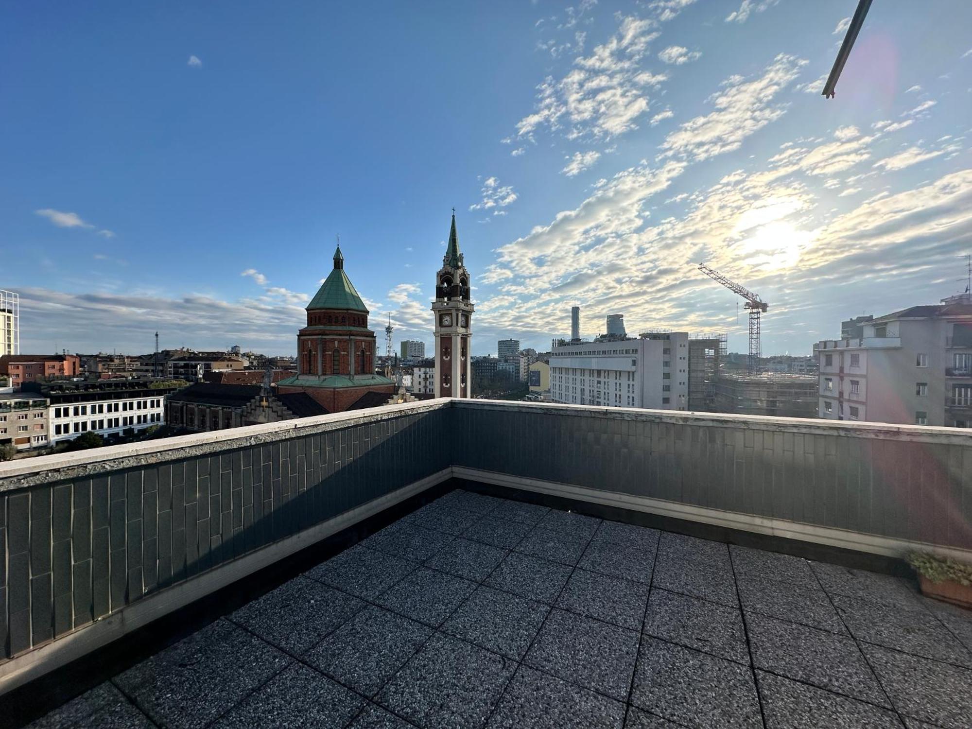Terrace, View And Relax Leilighet Milano Eksteriør bilde